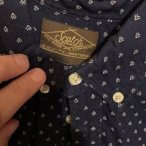 Scotch & Soda Men’s Button Down Shirt